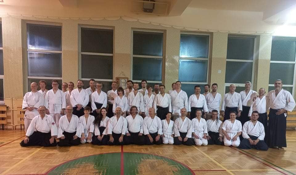 Super Aikido Lublin na treningach aikido w Łańcucie